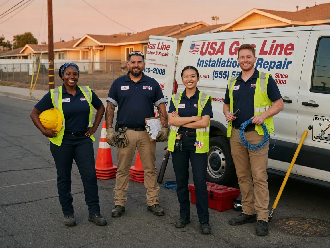 Gas Line Installation company in Mcfarlan, NC